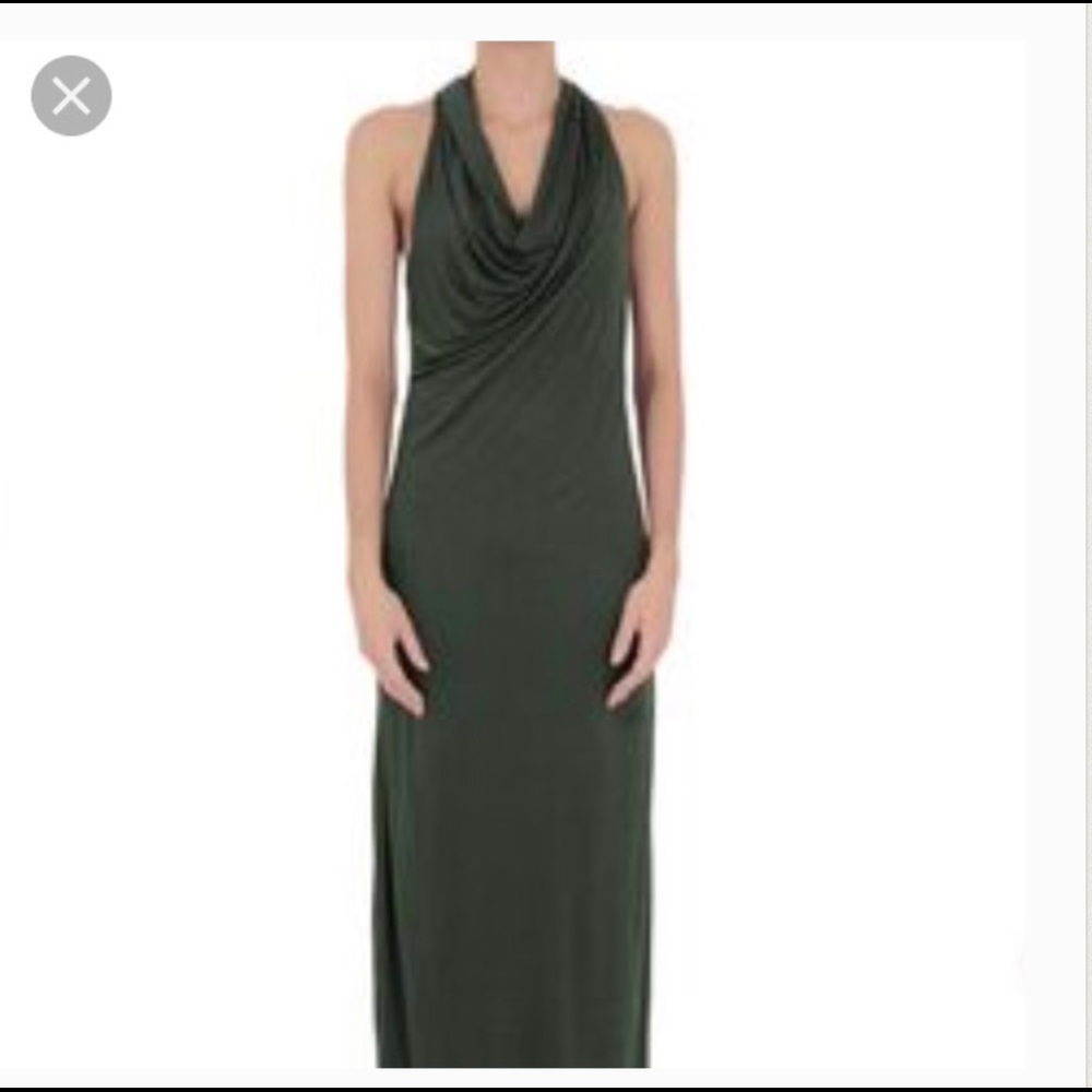 🆕💚HELMUT LANG EMERALD GREEN MAXI DRESS